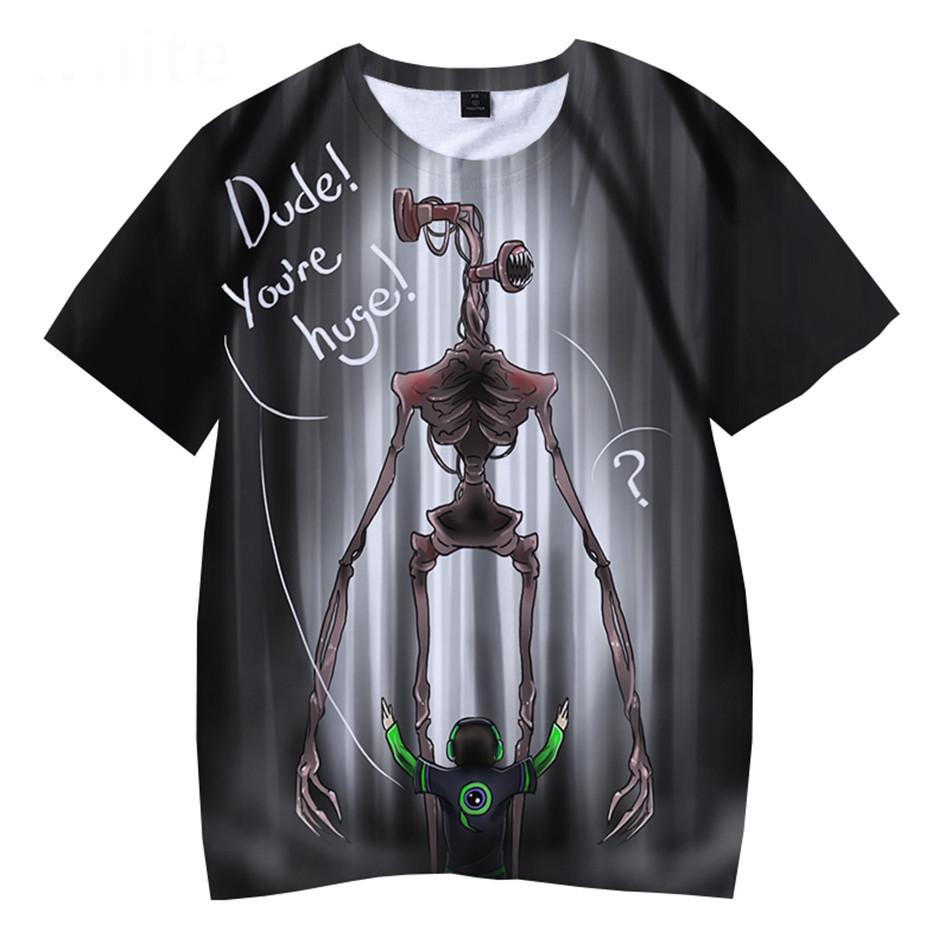 

Летняя футболка с круглым вырезом, 3D-принтом с интересными мультяшными узорами, модная, повседневная, с коротким рукавом, для детей, для мальчика 170