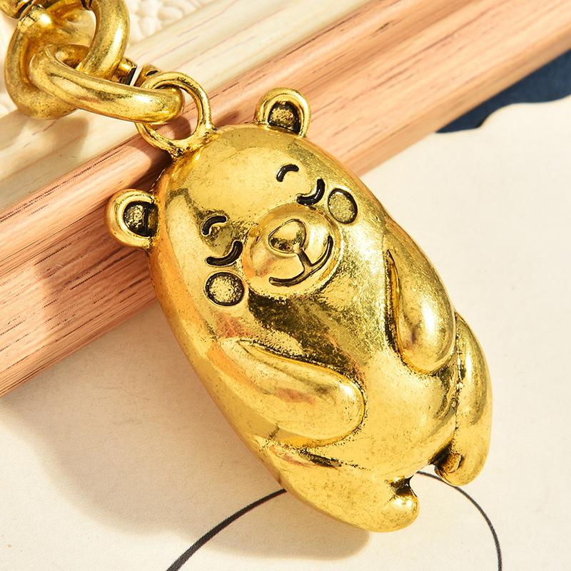 Cute Bear Keychain,Bear Bag Charm And Keychain Charms,Elegant Handbag Charms And Purse Accessories