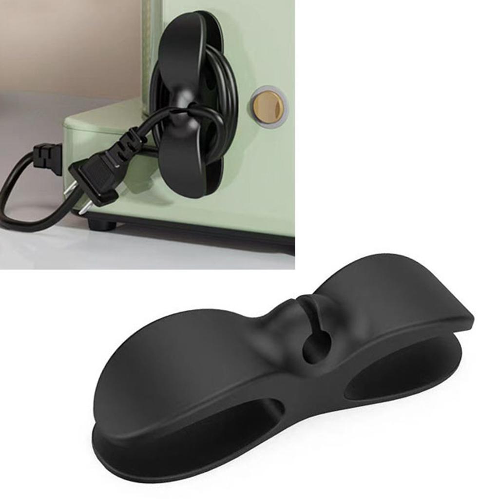 Cord Organizer for Kitchen Appliances Adhesive Cord Winder Wrapper Holder Cable Organizer for Small Home Appliances