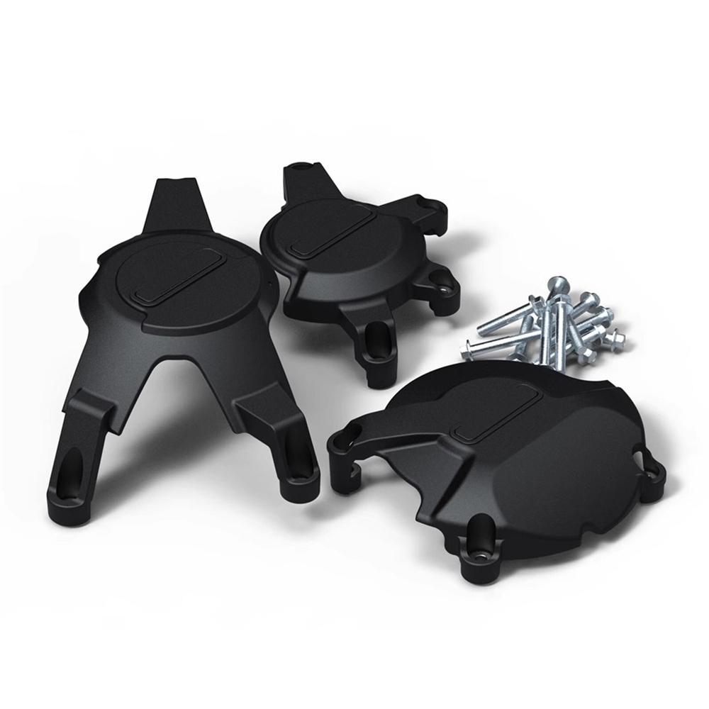 Motorcycle Engine Protection Cover Kit Black For Honda CBR1000RR 2008 2009-2016