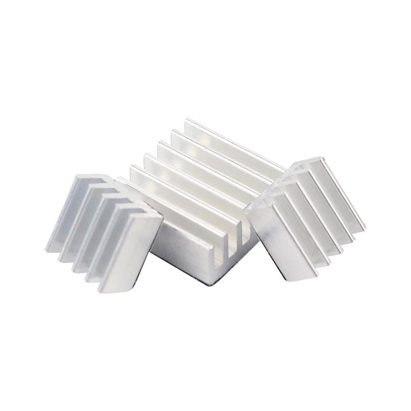 Raspberry Pi 3B+ Aluminum Heatsink with Thermal Adhesive - 3-Pack Cooling Kit