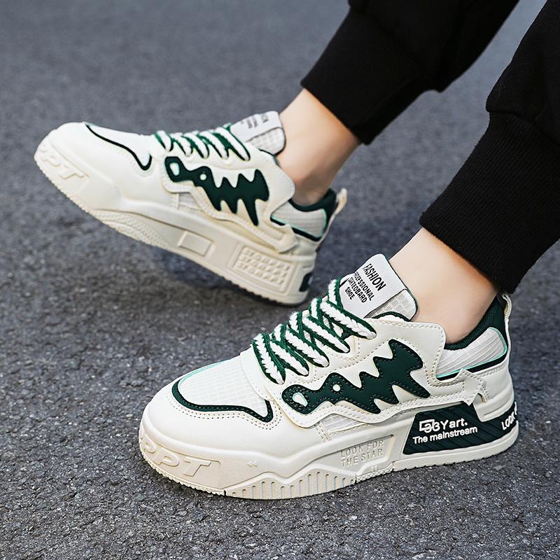 

Flats Spring Footwear for Men 2024 Man Sneakers Mens Tennis Casual Shoes Outdoor Best Selling Work Wear Fashion Anti Slip Board 36