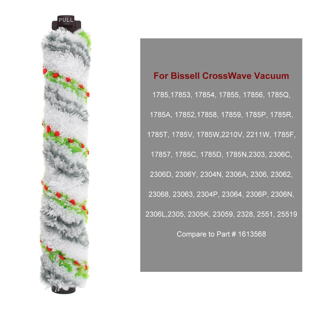 1piece Vacuum Cleaner Brush Roller Main Brushes Floor Carpet Pet Cleaning Fit for Bissell 1934 / 1868 / 1926 / 1866 / 1785Q / 1785F / 1785B / 1785A