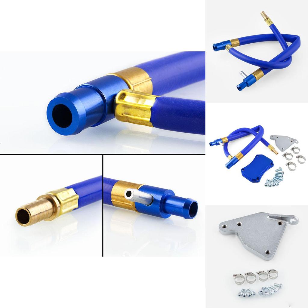 Premium Quality Egr Valve Cooler Delete Kit For 2011-15 Silverado Sierra