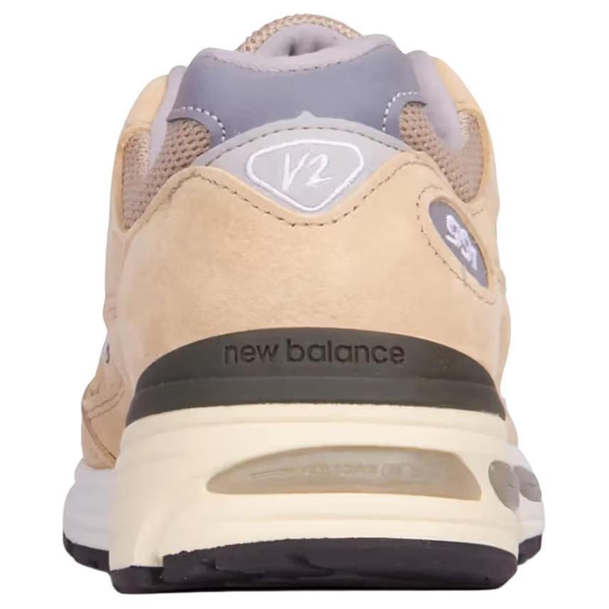 New Balance 991v2 Made In England 'Cuban Sand' (Unisex) Cuban Sand / Harbor Mist / Silver Running Shoes U991BE2
