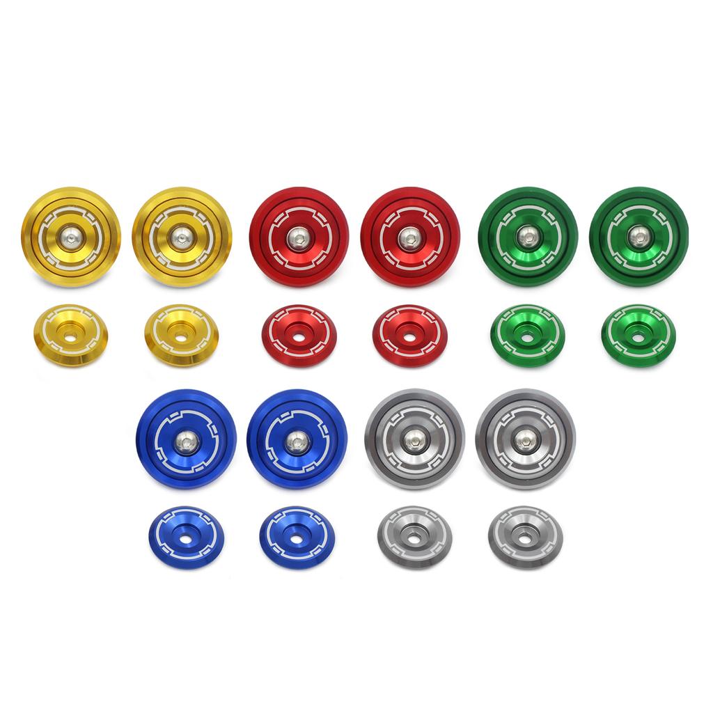 Accessories Moto For Kawasaki Z900 Z 900 2017 2018 2020 2019 Aluminum Frame Hole Cap Cover With Screws Fairing Guard