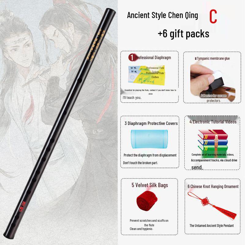 Bambusflöte in den Tonarten CDEFG für Schüler & Erwachsene - Ideal für Anfänger, Klassische & Traditionelle Stile