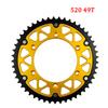 AHL Motorcycle 45T 46T 47T 48T 49T 51T 52T Rear Sprocket For SUZUKI RM125 RM250 DR250 DRZ250 DR-Z250 DR350 RMZ250 RM-Z250 RMX250