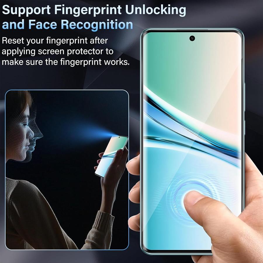 3pcs 3D Curved Tempered Glass Screen Protector for Redmi Note 15/ Note 15 5G/ Redmi Note 15 Pro/ Note15 Pro+ 5G HD Clear Glass Protection Film