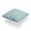 Decorative Pillowcase, Feathers, Light Green