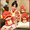 The Of Year Snake Mascot Plush Toy Cute Cartoon Children Holiday Dolls Gifts