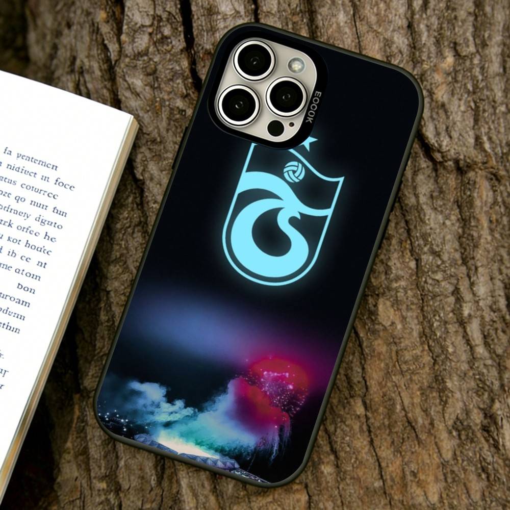 T-Trabzonspor Handyhülle Für iPhone 17,16,15,14,13,12,11 Plus,Pro Max,XS,Bunte Silber Schwarz Hülle