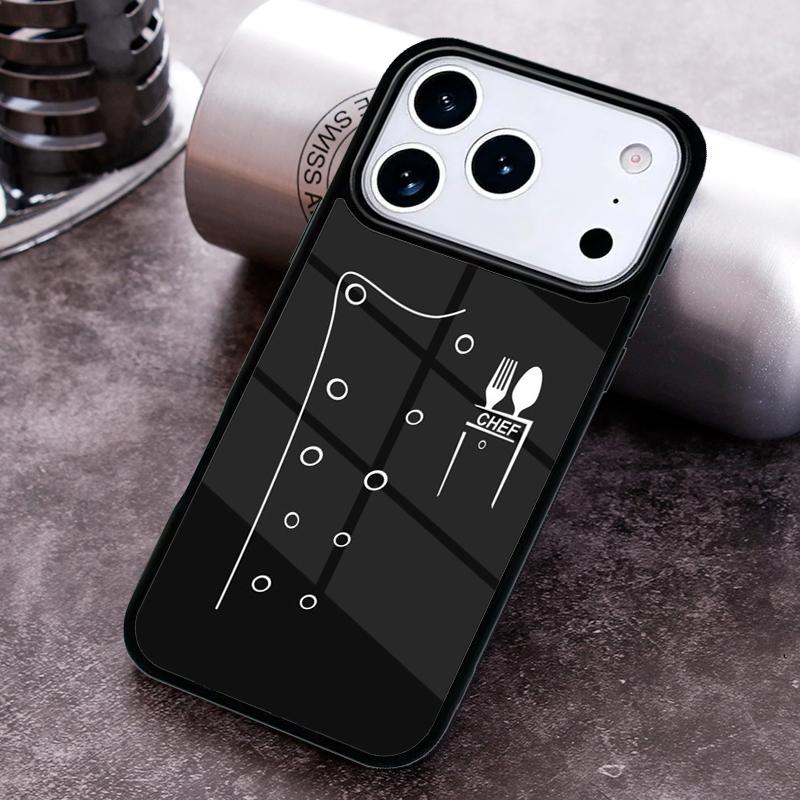 

Chef Uniform Phone Case For iPhone 17 16 15 14 13 12 11 Pro Max Plus 17Air Soft Silicone Cover iPhone 14