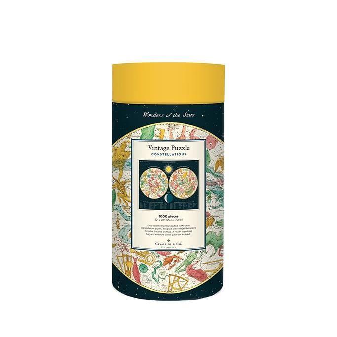 1000 Piece Puzzle Vintage Constellations Decor