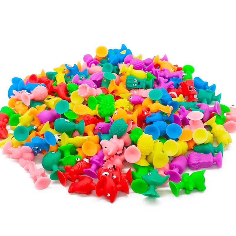 Creative Cartoon Animal Suction Cup Decompression Toys for Fun Parent-Child Interaction