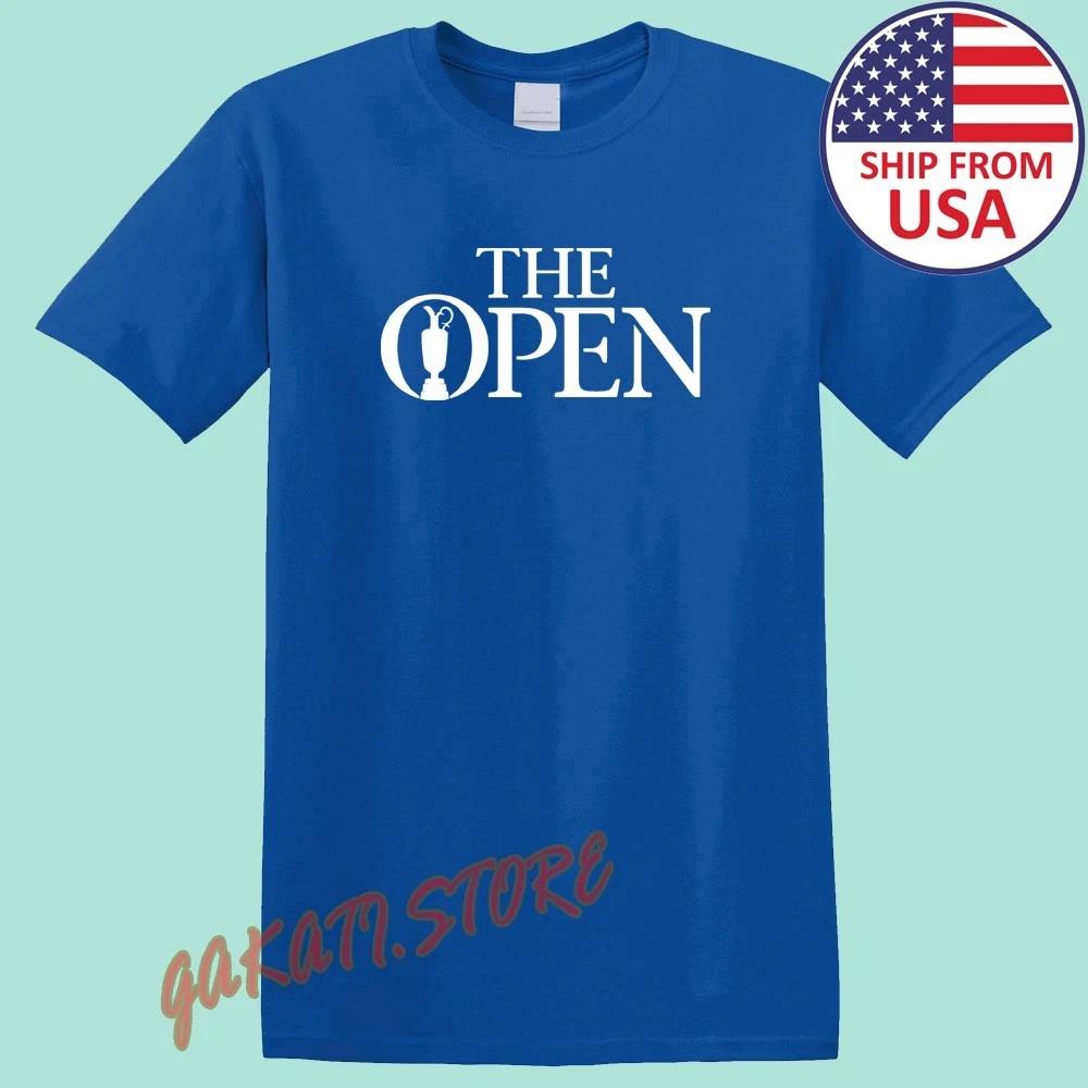 

The Open Tournament Golf Sports Men s Blue Size S-5XL M