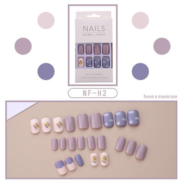 Новые маленькие свежие маникюрные накладки для ногтей — фото 4