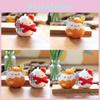 Cute Fluffy Yellow Chick Keychain Plush Doll Soft Pp Cotton Small Chicken Pendant
