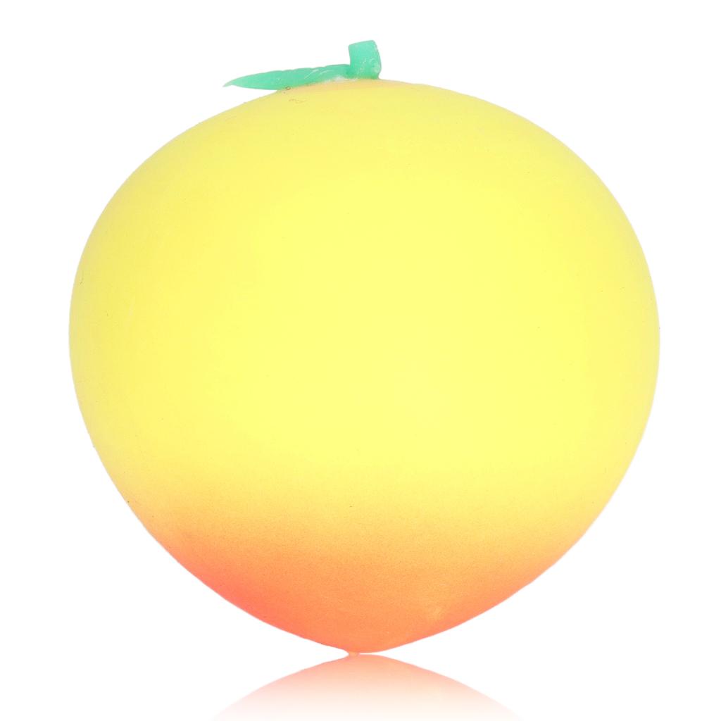 Peach Squeeze Ball Elastic Relieve Anxiety Fruit Stress Ball Toy for Women Men Kids Pink