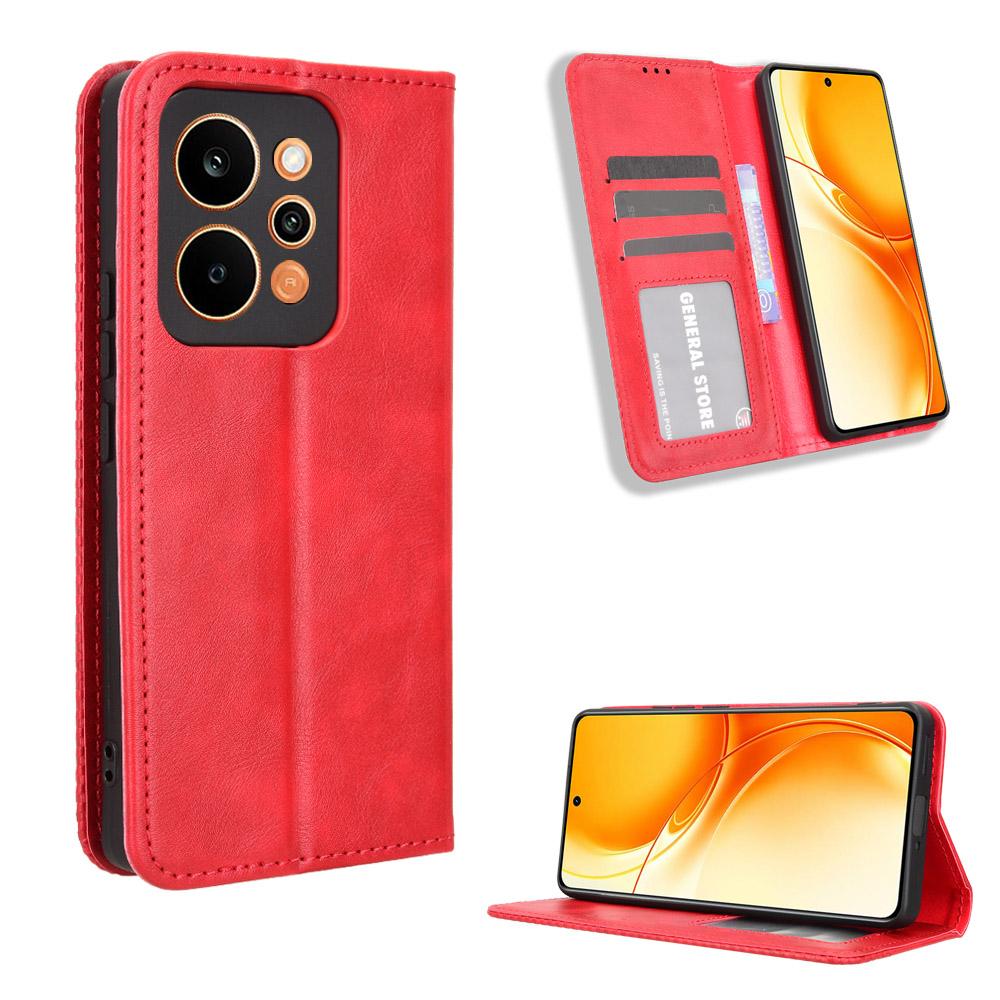 Flip Cases for Realme P4 Power Leather Case [Flip Vintage Leather] Shockproof Durable Retro Phone Case