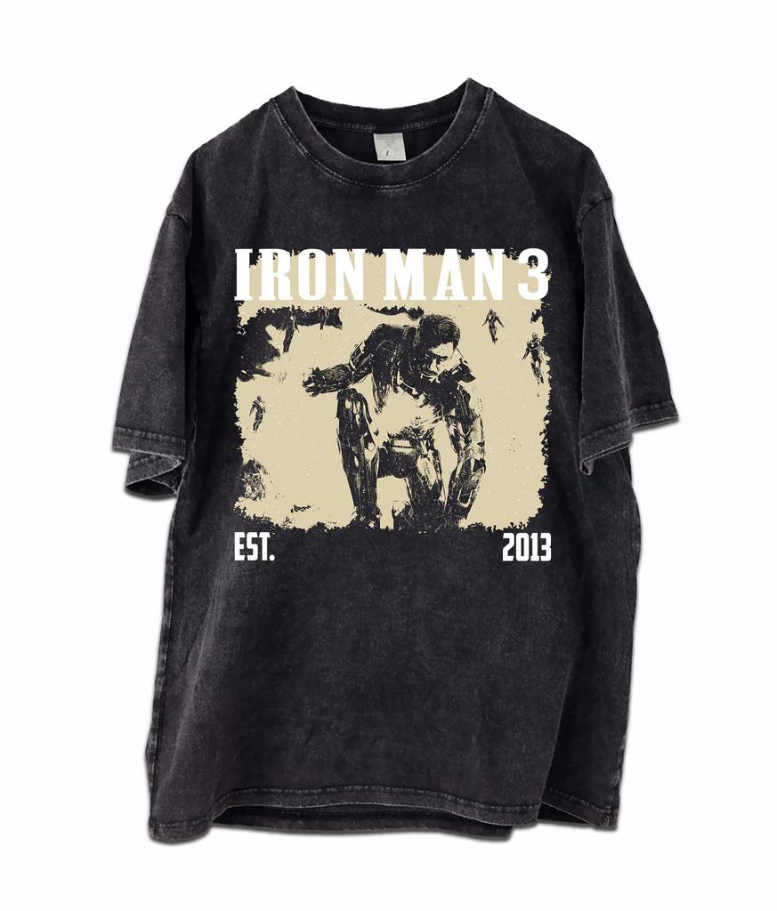 Iron Man Vintage Superhero Shirt, Retro Marvel Film Tee