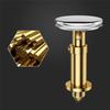 38mm Bathroom Sink Drain Stopper Plugs Bounce Push Button Click Clack Basin Drainer Plug Drain Button Waste Stopper