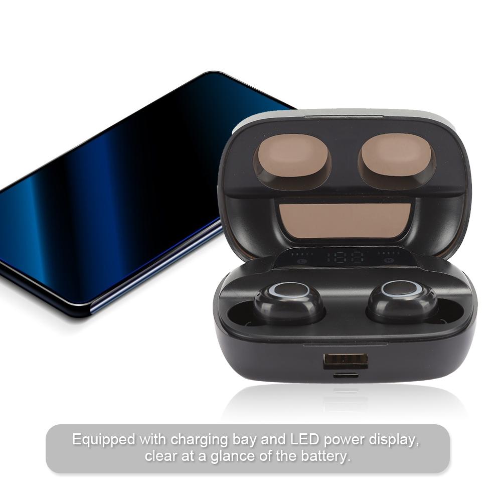 V5.0 S11 TWS Mini Bluetooth Earphone True Wireless Touch Control Binaural Headphone