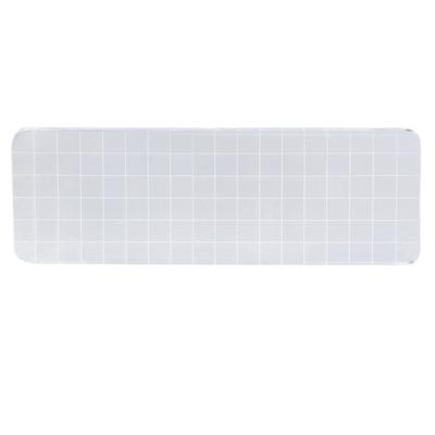 Acrylic Block 6x18cm Safe Round Corner Design Transparent Reusable Durable Clear Stamps for