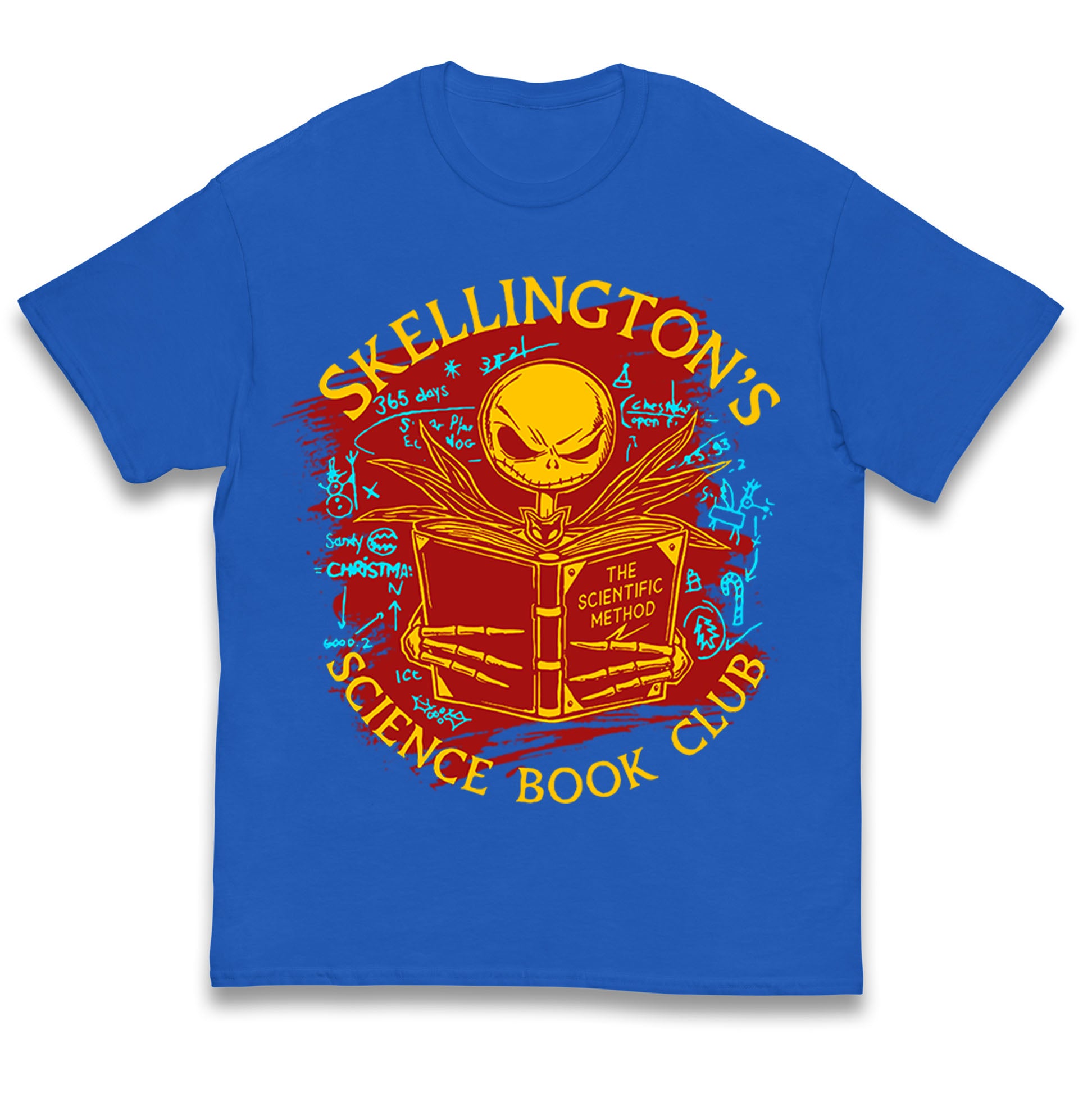 

Jack Skellington Science Book Club Kids T Shirt Halloween Top 100