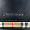 BURBERRY Nova Check Handbag black Women used
