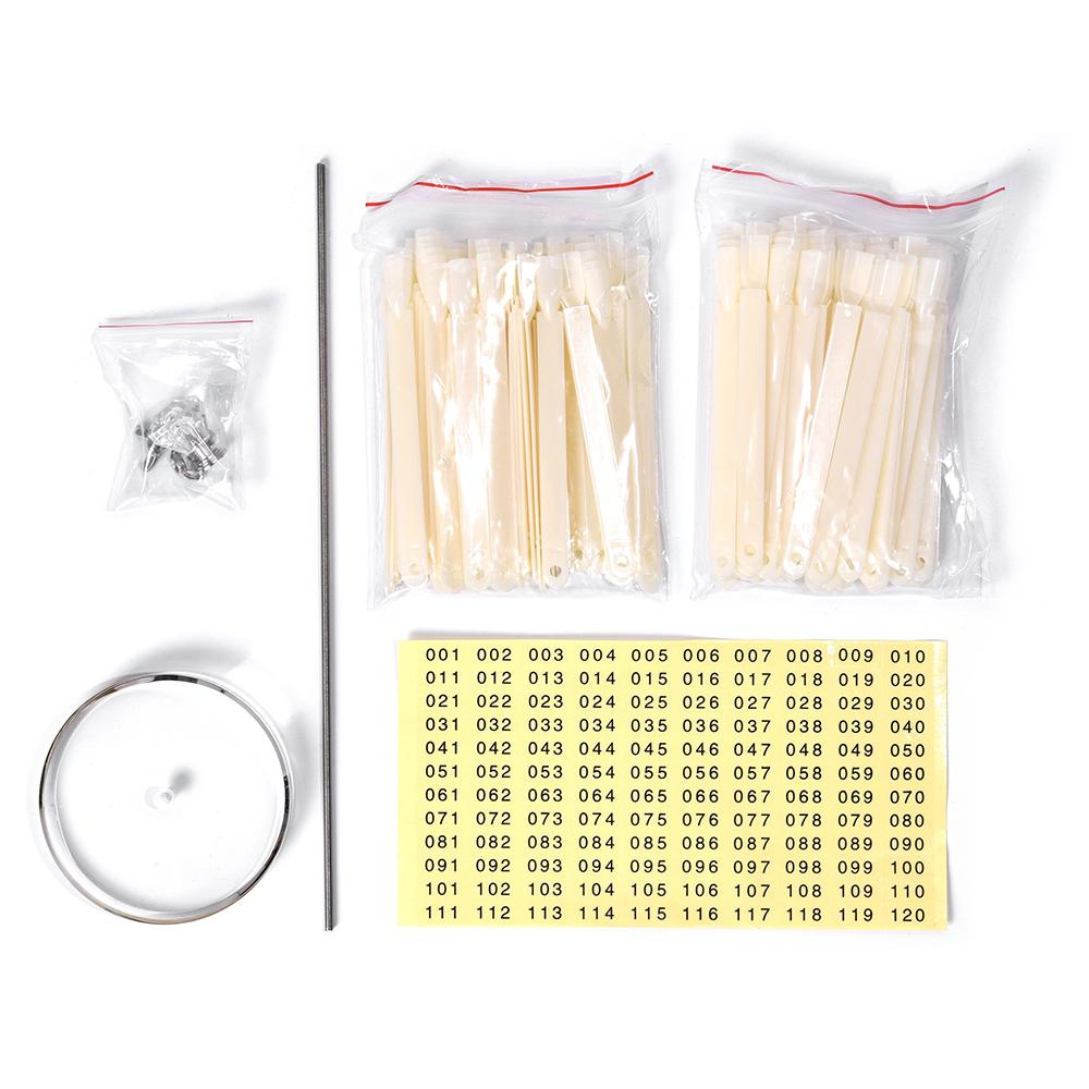 

KADS 120 шт., цветной дисплей для ногтей, цветной органайзер, прозрачный натуральный акриловый УФ-гель-лак, подставка для инструментов