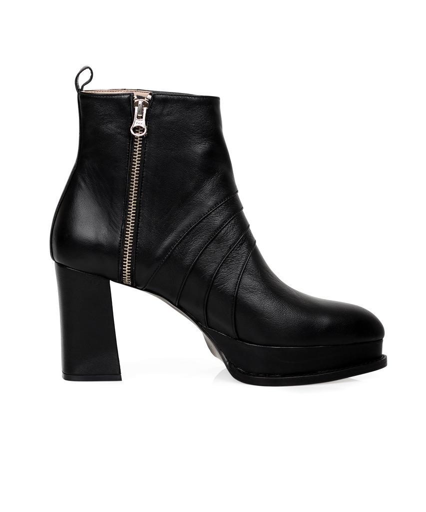 Pleiades Lori Ankle Boots - Black