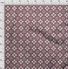 oneOone Cotton Flex Arctic Blue Fabric Floral & Tiles Moroccan Sewing Craft Projects Fabric Prints By Meter 40 Inch