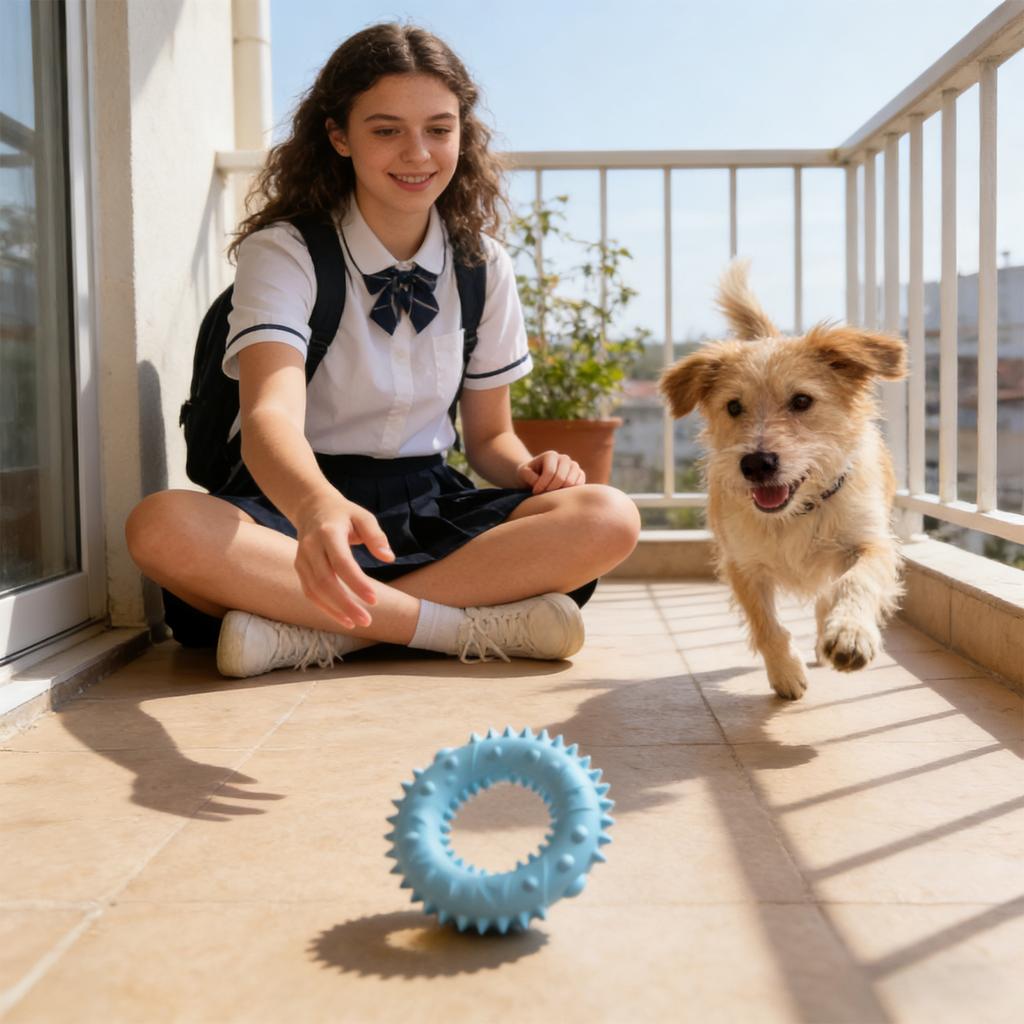 Pet Toys, Dog Toys, Hedgehog Chew Rings, Teething Chew Sticks