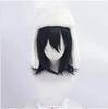 Anime Fyodor Dostoevsky Cosplay Wig Black Simulated Scalp Fyodor D Dostoevsky Heat Resistant Synthetic Hair Fyodor Wigs