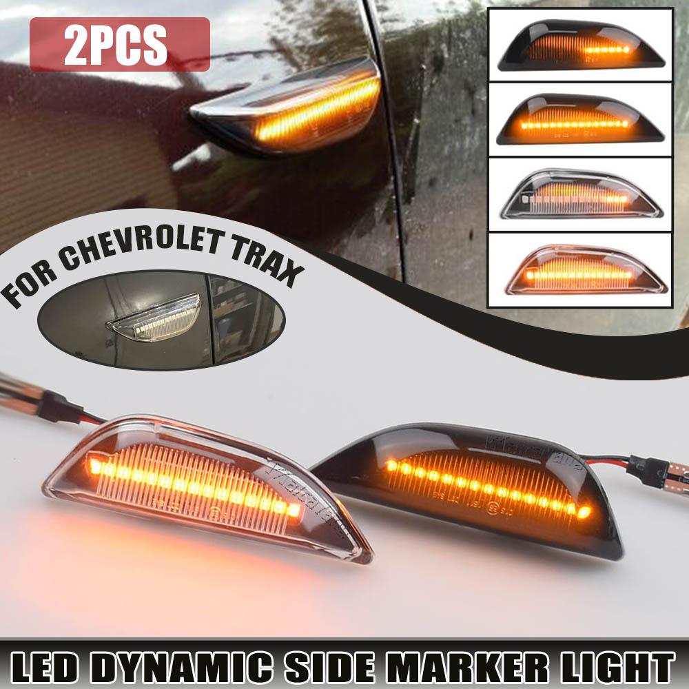 Indicatore di Direzione Dinamico Laterale Specchietto Retrovisore Laterale Lampada a Flusso per Opel per Mokka X per Chevrolet Trax