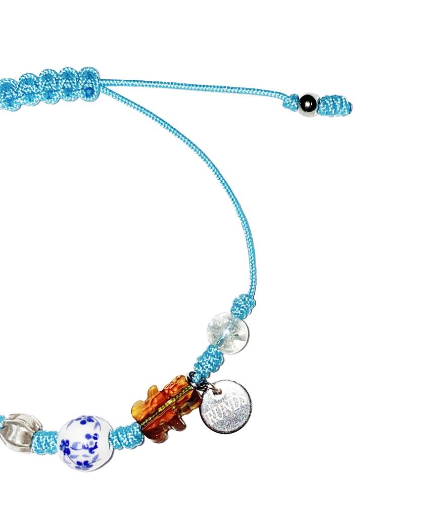 Runds Sky Blue Gemstone Bracelet