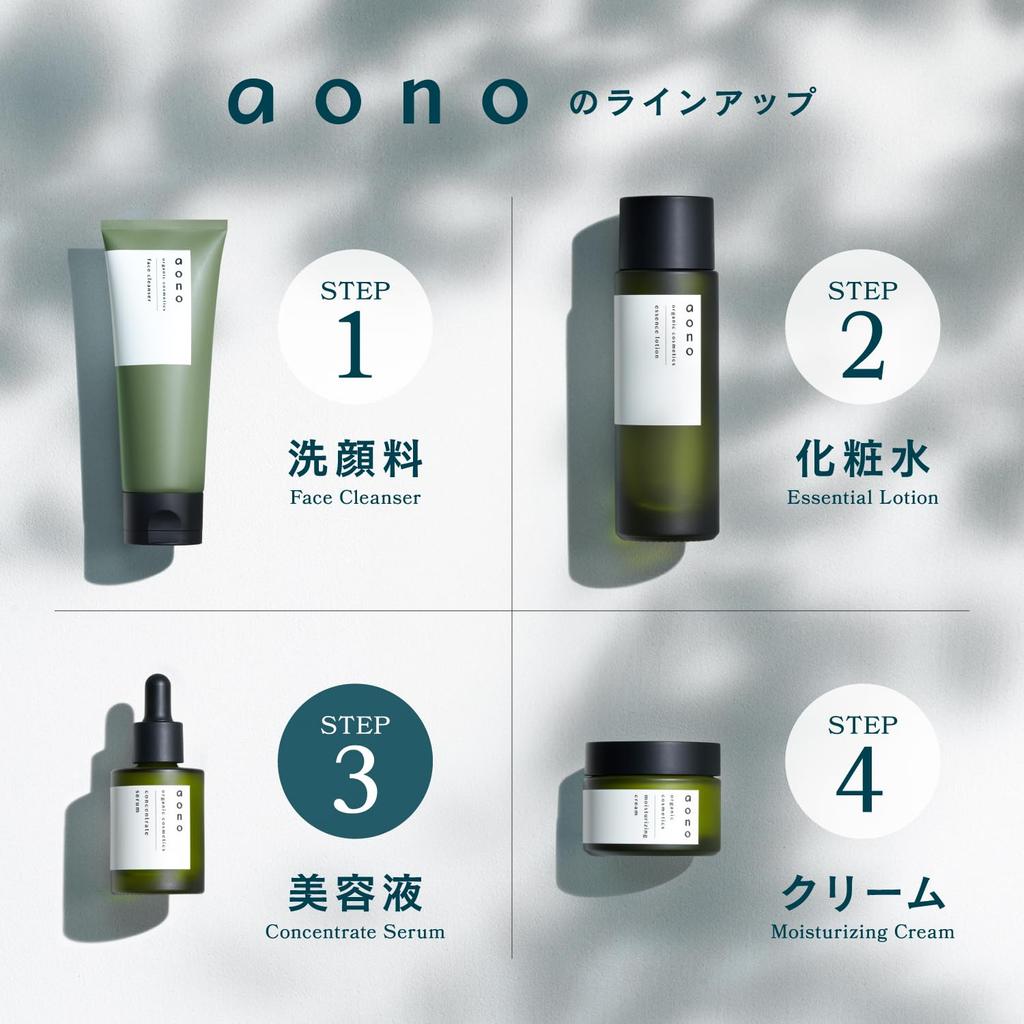 aono Serum by Mandom Intensive Firmness and Moisture Care Formulated with Natural and Fermented Extracts Prevents Inner Highly Made in Japan Men's