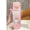 Kuromi, Hello Kitty, and Cinnamoroll Thermos Cup, Big Berry Cup, Dual-Use Thermos with Straw for Direct Drinking, Includes Cup Cover, Keeps Drinks Hot