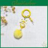 Heart Alloy Keychain Diy Mobile Phone Chain With Bead Pendant For Women