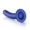 Ouch! - Slim Silicone Dildo with Suction Cup 17 cm