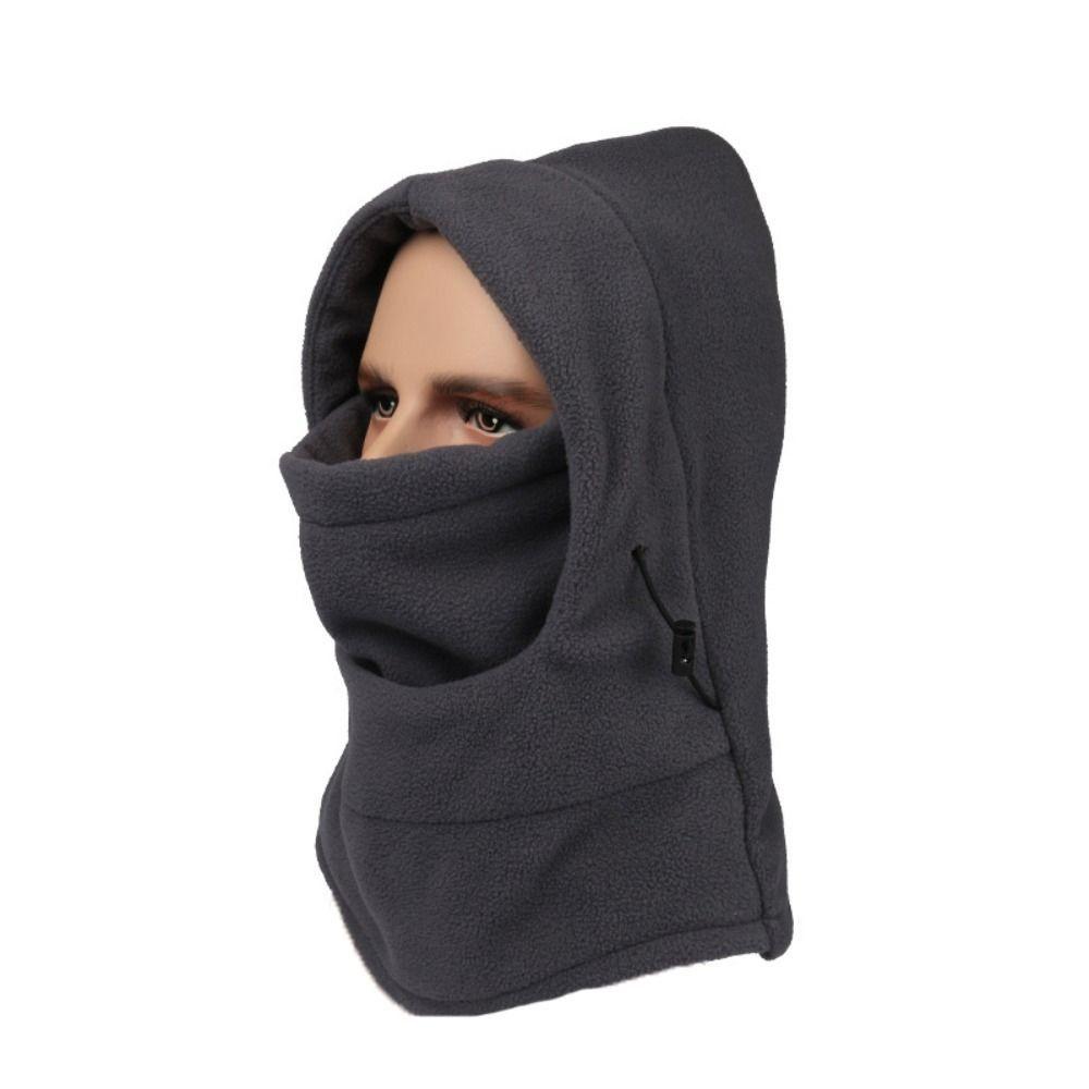 Warmer Balaclava Ski Mask Caps Hooded Neck Warmer Winter Warm Cap Thermal Fleece Hat  Winter Wear