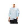 Anta FW22 Letter Pattern Appliqué Pullover Sweatshirt Unisex sweatshirt Blue 152237737-2