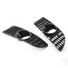 1 Pair M3 Style Car Front Bumper Lower Fog Light Lamps Grilles Grille Replacement For BMW 3-Series E90 E91 E92 E93 2006-2011
