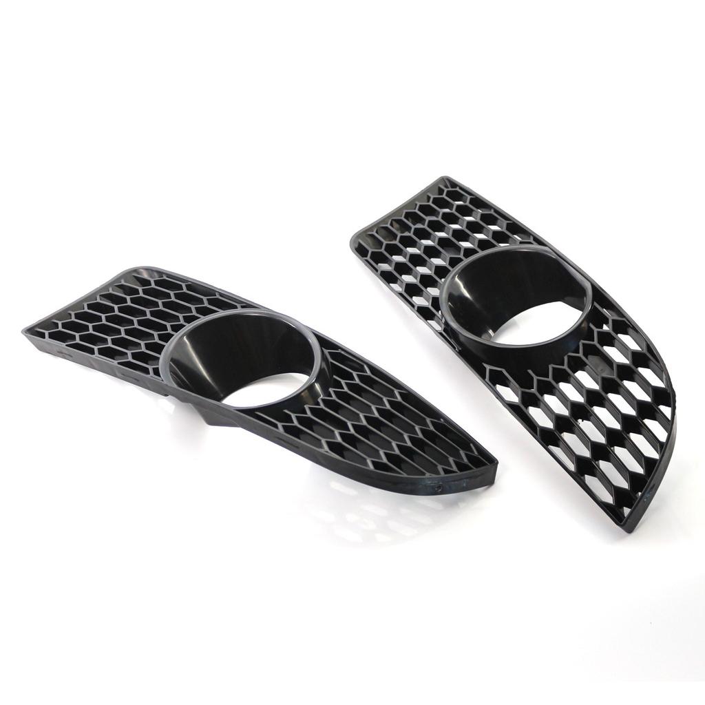 1 Pair M3 Style Car Front Bumper Lower Fog Light Lamps Grilles Grille Replacement For BMW 3-Series E90 E91 E92 E93 2006-2011