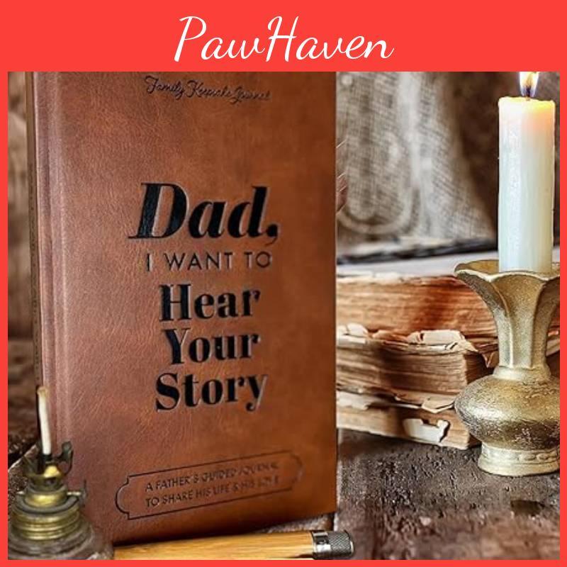 Want I Dad To Hear Your Story Heirloom Edition Notebook Diary Record Journal