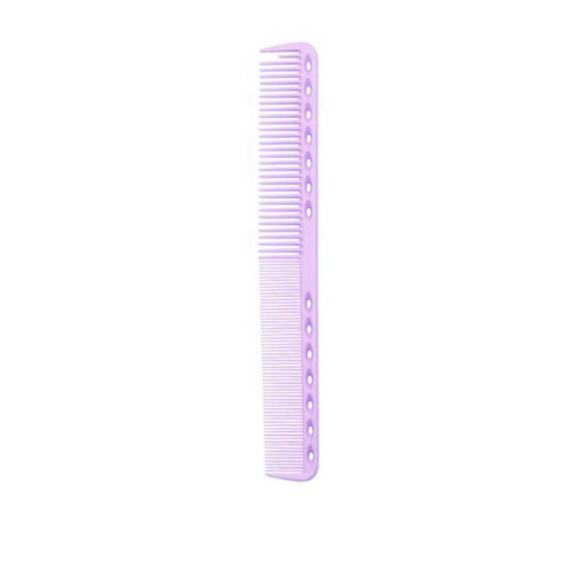 Hairdresser Haircut Hairdressing Plastic Combs Hollow Shape Both Dense Ends
