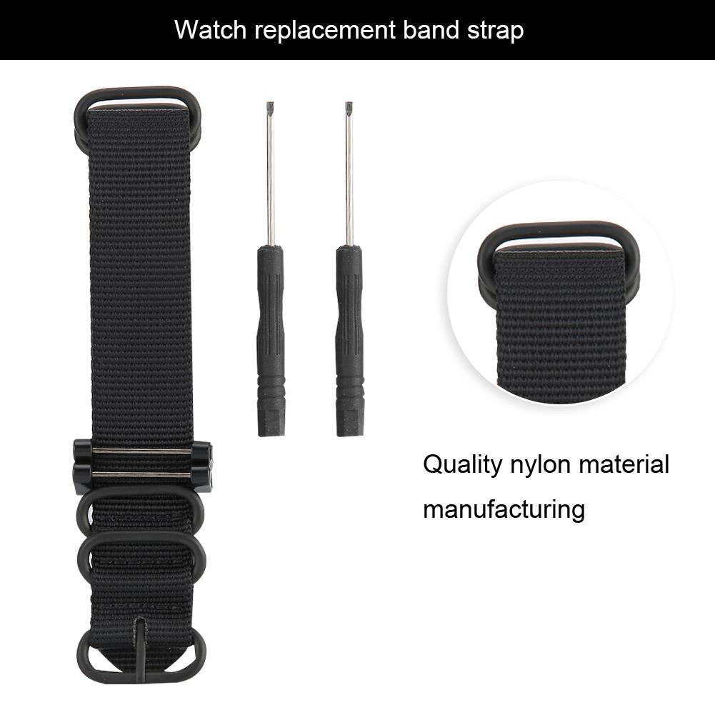 Uhrenarmband Nylon Dornschließe Outdoor Uhrenbandteil passend für SUUNTO CORE