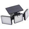 Solar Outdoor Light with Motion Sensor 50000H LED IP65 Waterproof 3 Heads Security Lights Solar