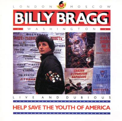 CD BILLY BRAGG - Help Save Youth of America 9607872 Elektra 1988 US Rock Used